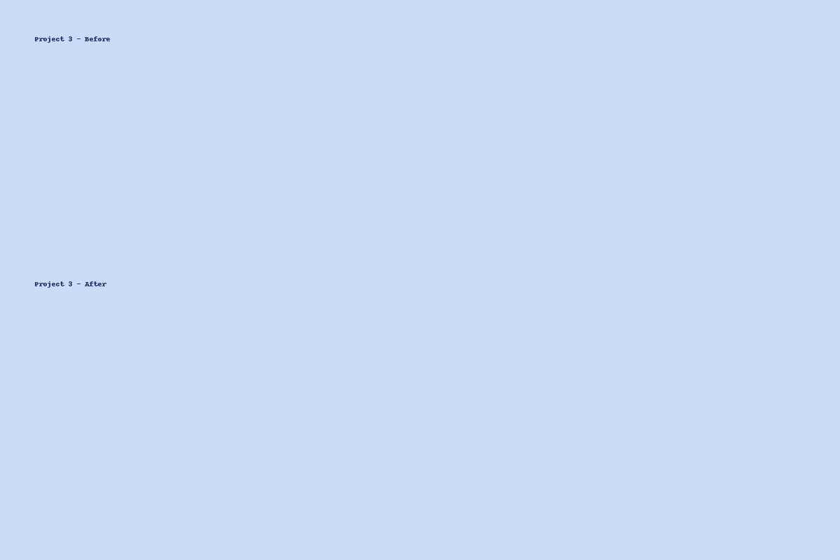 Promor Solutions project 3 before and after